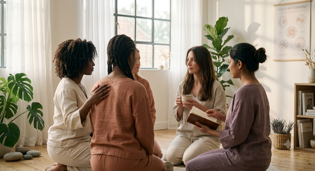 The Cellular Connection: Understanding Heavy Periods, Fibroid Comfort, and Energy Slumps 💜